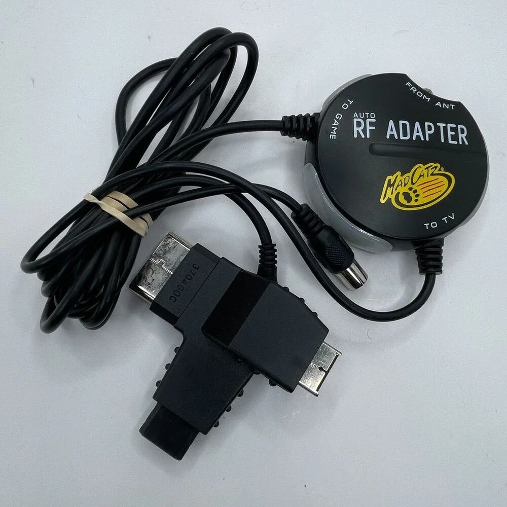 Mad Catz 6004 Universal RF Adapter for N64 GameCube Xbox PS1 PS2 Accessory